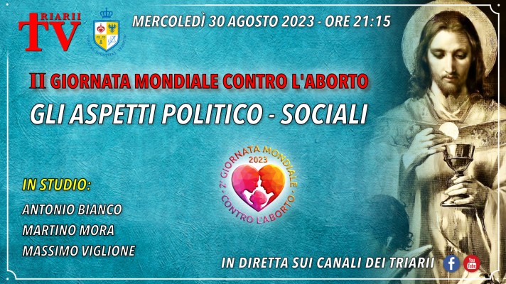 ABORTO: GLI ASPETTI POLITICO-SOCIALI - Antonio Bianco, Martino Mora, Massimo Viglione