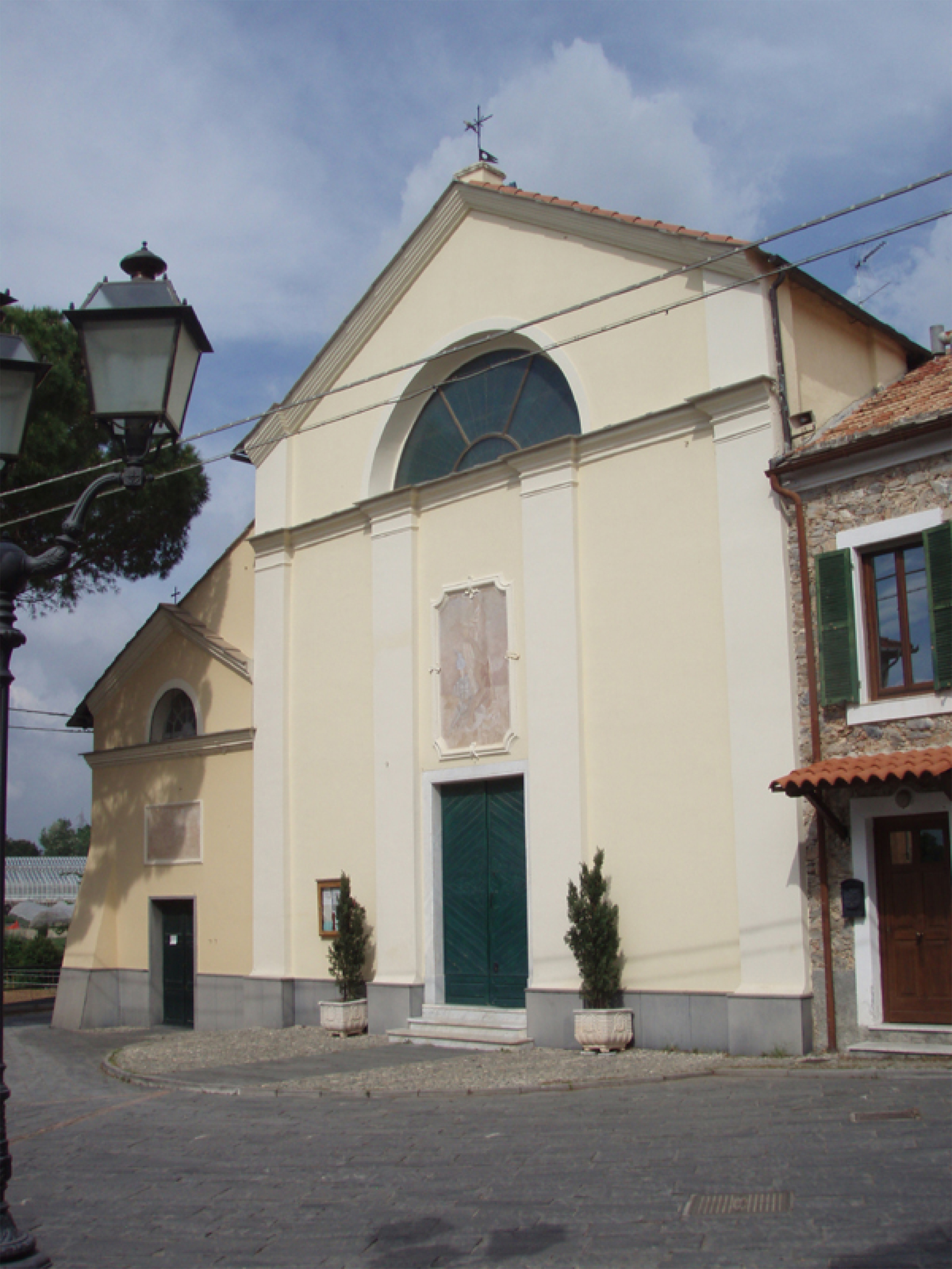CAMPOCHIESA (SV) - Chiesa SS. Fabiano e Sebastiano