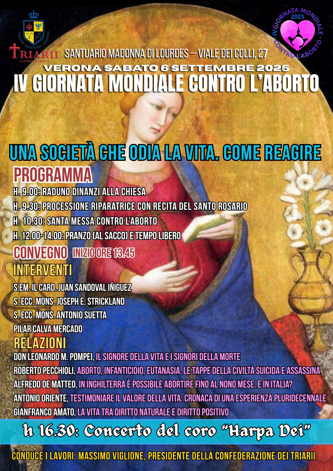IV giornata contro aborto – Verona